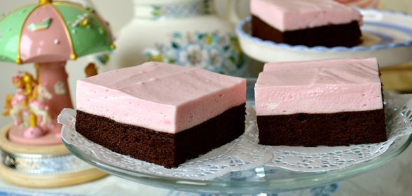 Брауни с шапочкой из маршмэллоу