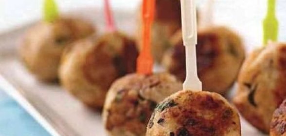 Тефтели из индейки с сыром