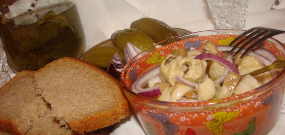 Белые грибы соленые (квашенные)