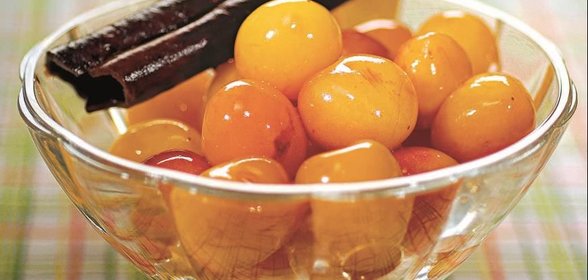 Консервированная черешня