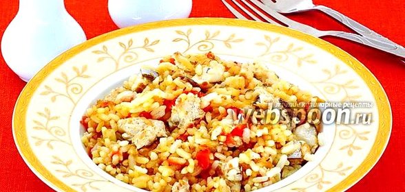 Рыба с рисом по-португальски