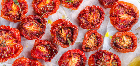 Домашние вяленые помидоры