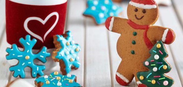 Новогоднее печенье