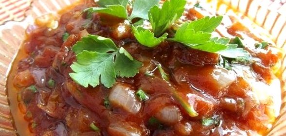 Сладкий луковый соус