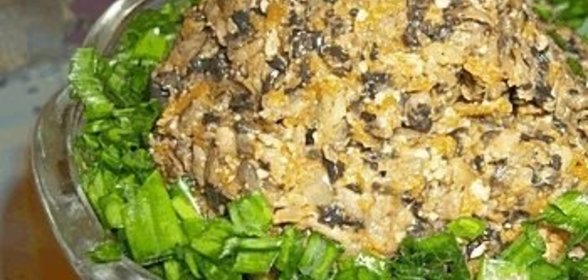 Грибная икра из шампиньонов