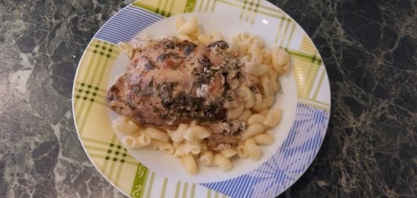 Куриные бедра в сметанном маринаде