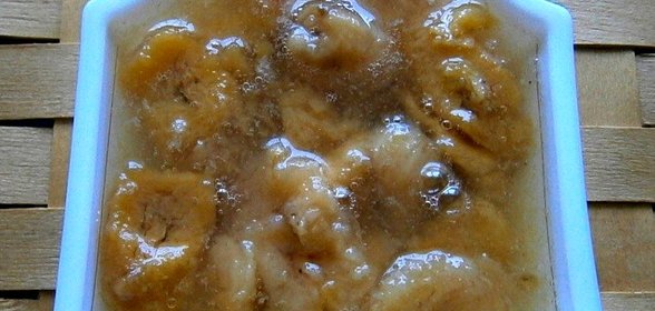 Варенье из бананов кусочками