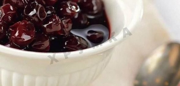 Варенье из войлочной вишни