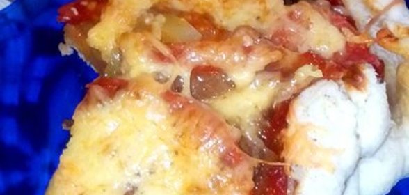 Картофельный салат с сырыми овощами