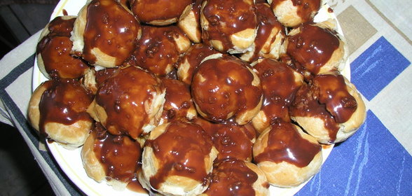 Кальмары жареные в сухарях