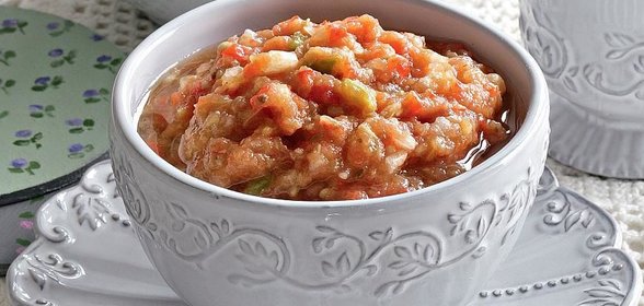 Бабушкина икра из баклажанов с луком