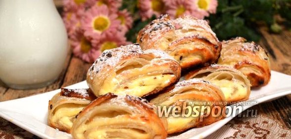 Булочки с творогом