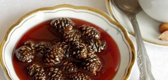 Варенье из шишек сосны