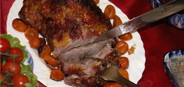 Свинина с кумкватом