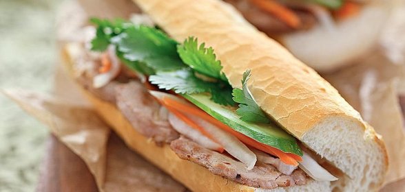 Бань ми, сэндвич с жаренной на гриле свининой