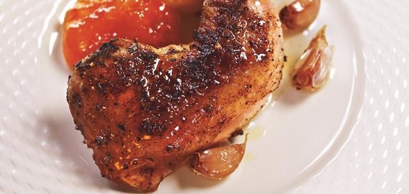Куриные ножки с конфитюром из апельсина и имбиря