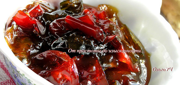 Конфитюр из перцев (мультиварка)