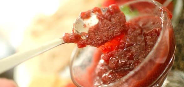 Клубничный джем без сахара