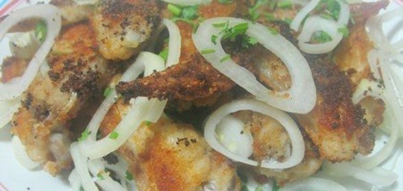 Быстрый куринный шашлычок