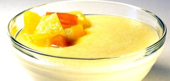 Манная каша простая