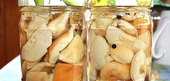 Маринованные белые грибы без уксуса