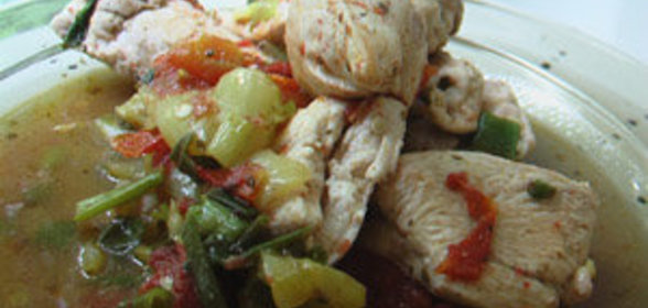 Курочка по-летнему