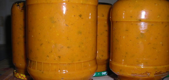 Икра из кабачков(вариант)