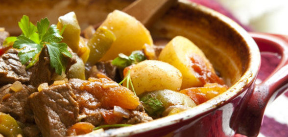 Мясное рагу с овощами