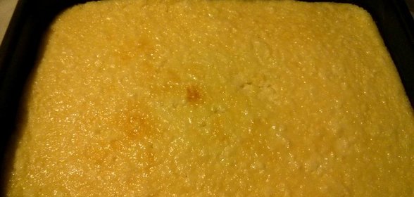 Творожная запеканка со сгущенкой