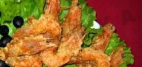 Креветки в кляре
