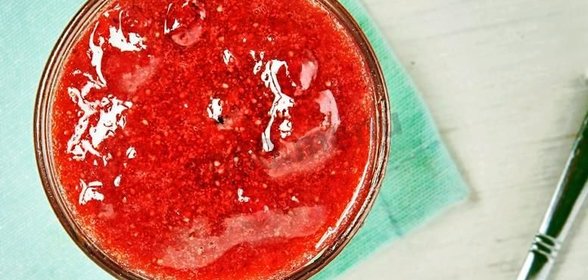 Земляника протертая с сахаром на зиму