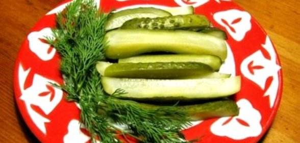 Маринованные огурцы без уксуса