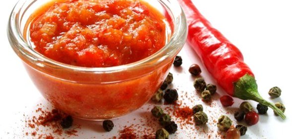 Аджика с морковью