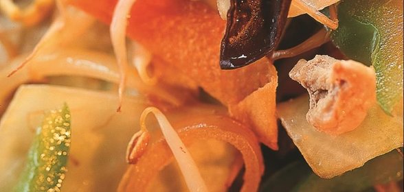 «Ракушки», фаршированные сыром и орехами