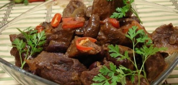 Баклажаны шпигованные