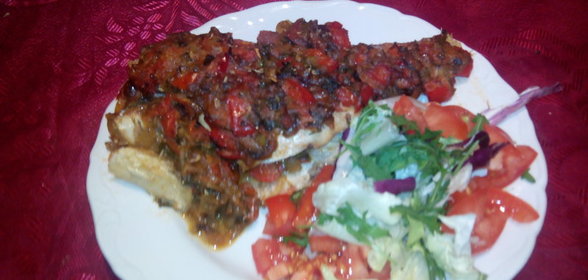 Красный Окунь с претензией на Средиземноморский или диета продолжается