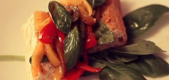 Салат из картофеля с квашеной капустой и луком