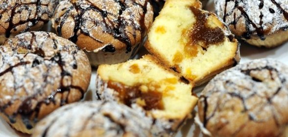 Кексы с повидлом