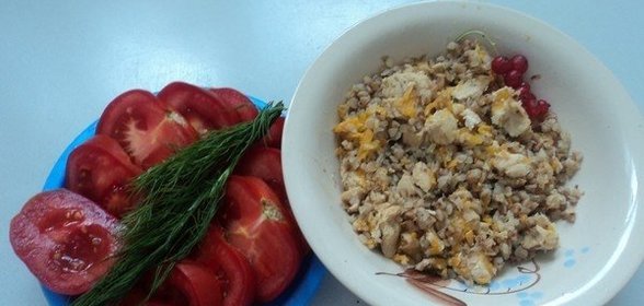 Каша с мясом в мультиварке