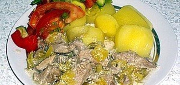 Индейка с манго