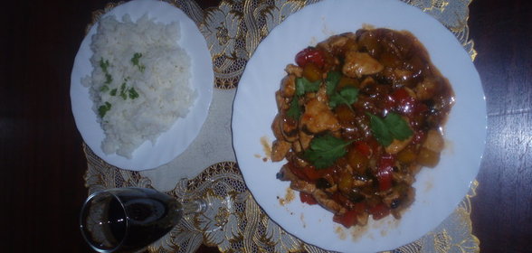 Пикантные курячие ломтики