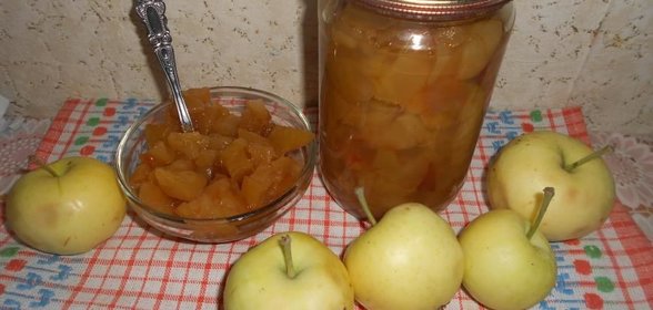 Яблочная заготовка (пятиминутка)
