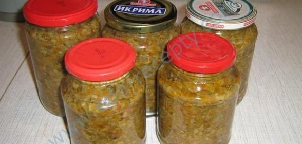 Салат из Капусты с перцем на зиму