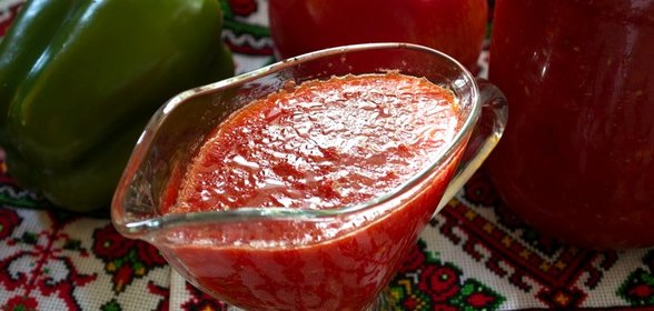 Аджика из сладкого перца