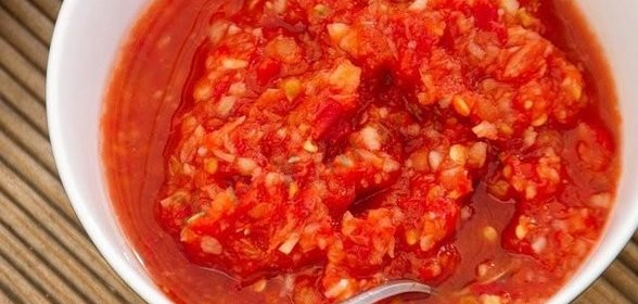 Аджика по-абхазски без хрена без варки