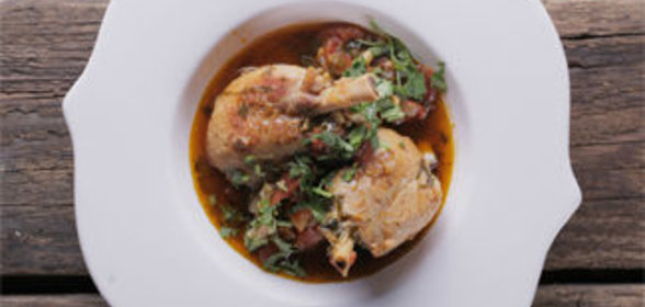 Чахохбили, грузинское рагу из курицы