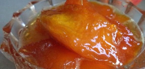 Варенье из нарезанных персиков