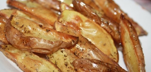 Дутый картофель в духовке