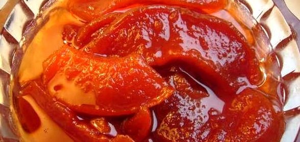 Варенье из айвы дольками