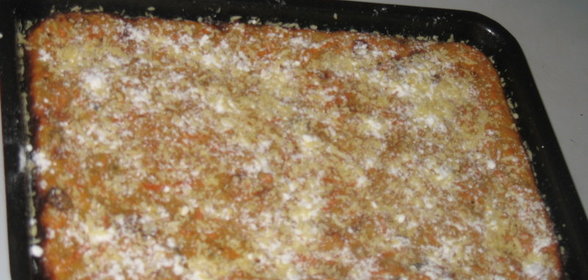 Оранжевый кекс